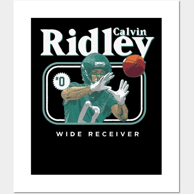 Calvin Ridley Jacksonville Cover Wall Art by danlintonpro